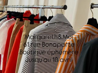 #margarethetmoi #boutiqueéphémère #61ruebonaparte
